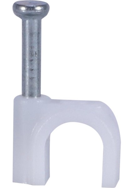 Jaeee Kablo Kelepçeleri / Klipsleri, Yuvarlak, Duvara Montaj Için, Elektrik Kabloları Için, Çap 6 Mm, 98 Parça (Yurt Dışından)