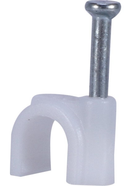 Jaeee Kablo Kelepçeleri / Klipsleri, Yuvarlak, Duvara Montaj Için, Elektrik Kabloları Için, Çap 6 Mm, 98 Parça (Yurt Dışından)