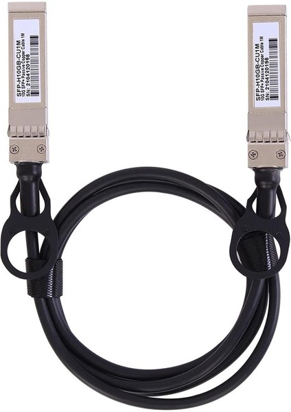 10G Sfp+ Twinax Kablo, Doğrudan Bağlantılı Bakır(Dac) SFP-H10GB-CU1M,UBIQUITI,D-LINK(1M) Için 10GBASE Sfp Pasif Kablo (Yurt Dışından)