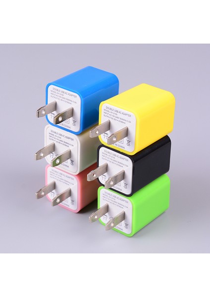 Abd Fiş USB Şarj 2 Portlu Duvar Ev Seyahat Ac Şarj Adaptörü Akıllı Telefon Için (Yurt Dışından) fırsatları