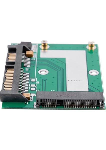 Mini Msata SSD 2,5 Inç Sata3 6.0 Adaptör Dönüştürücü Kart Pcie Modülü D (Yurt Dışından)