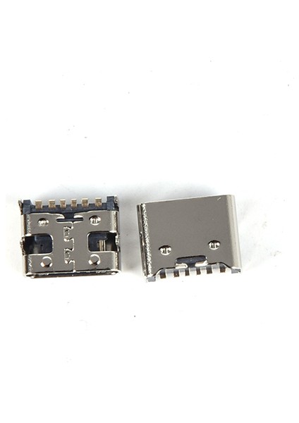 10 Adet Usb3.1 Tip C 6pin Soketli Konnektör Tasarımı Dıy Yüksek Akım Şarj (Yurt Dışından)