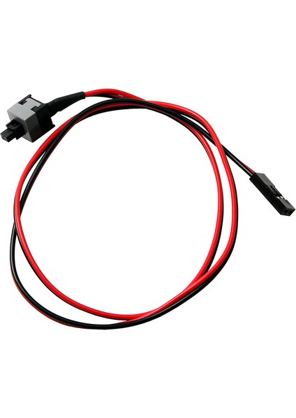 Adet 50 cm 2 Pin Sw Pc Güç Kablosu Açma/kapama Düğmesi Bilgisayar Kasası Anahtarı Tel (Yurt Dışından) indirimleri