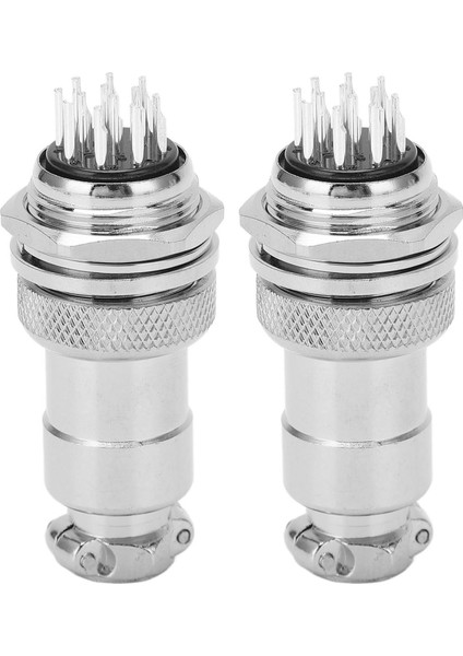 12 Pinli Havacılık Konnektörü, Iletişim Için Elektrik Prizi 2pcs (Yurt Dışından)