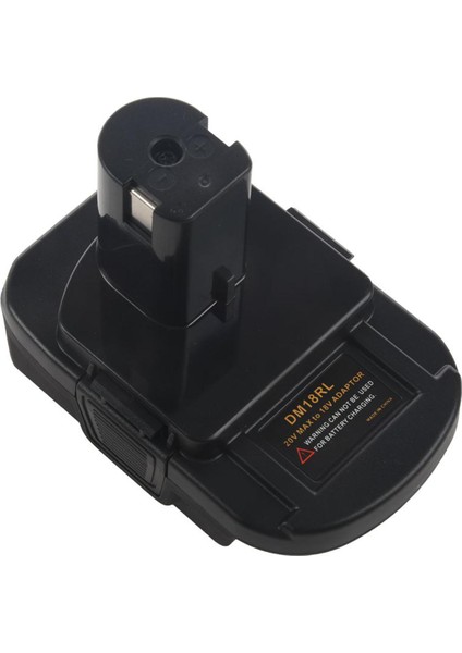 Milwaukee Ryobi 20V/18V P108 ABP1801 Li-Ion Için DM18RL Lityum Dönüştürücü Adaptör (Yurt Dışından)
