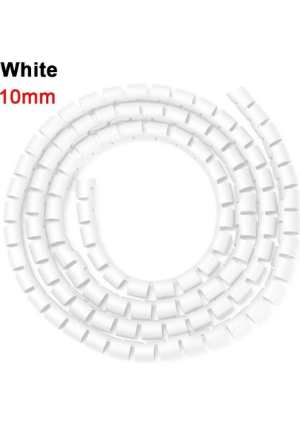 【ayak Kanepe】 Kapak Borusu Kablo Tutucu Kablo Kollu Sarma Borusu Tel Koruyucu Hat Düzenleyici Boru Koruma Spiral Tel Düzenleyici (Yurt Dışından) fiyatları