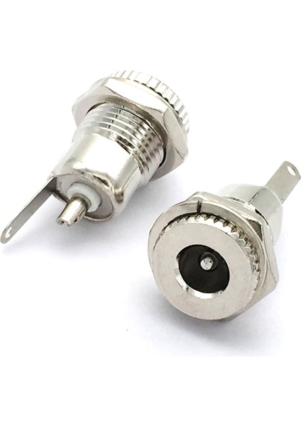 10 Adet Metal 5.5x2.1mm Dc Güç Dişi Jak Panel Montajlı Soket Konnektör (Yurt Dışından) fırsatları