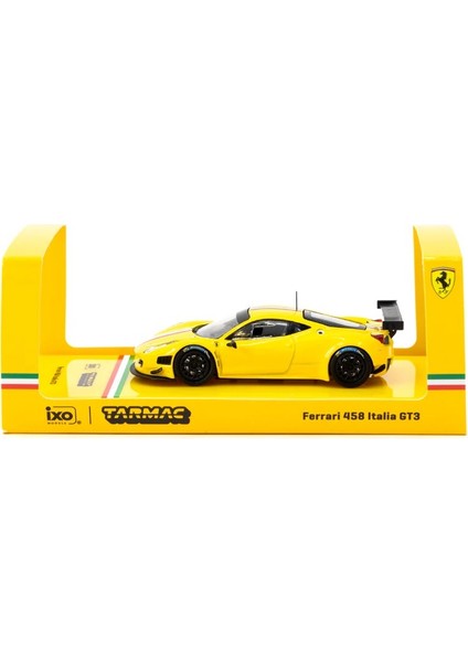 1/64 Ferrari 458 Italia Gt3 Yellow - Road 64