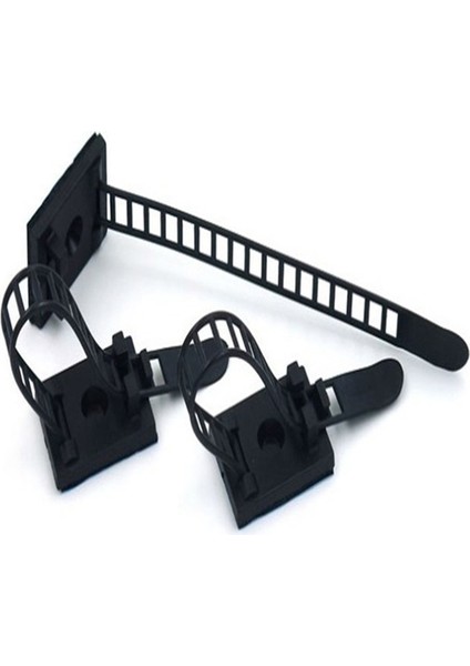 20 Adet Siyah Yapışkan Ayarlanabilir Tel Bağları Kablo Klipsleri Kelepçe Plastik Kendinden Yapışkanlı Kablo Bağları Sabit Tutucu Klipler (Yurt Dışından) indirimleri