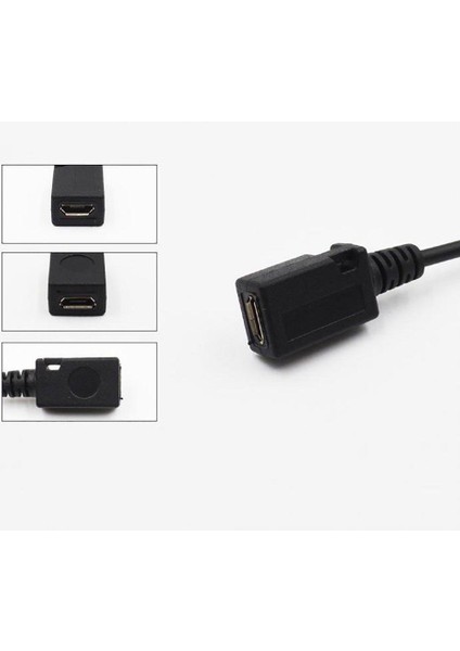 1 In 2 Mikro USB Ana Bilgisayar Gücü Y Splitter Adaptörü 5 Pinli Erkek Dişi Otg Kablosuna (Yurt Dışından)