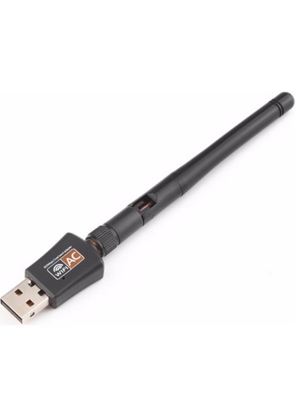 Çift Bantlı USB Wifi Adaptörü Kablosuz Ağ Harici Anten 2.4 5.8g Ac 600 Mbps Jing (Yurt Dışından)