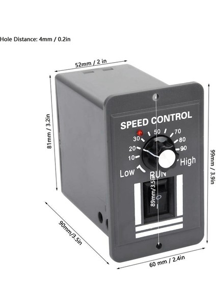 Dc 12V 24V 36V 48V 10A Pwm Motor Hız Kontrol Cihazı Geri Dönüşümlü Anahtar Regülatörü Kontrol Ileri Dönüş Durdurma (Yurt Dışından)