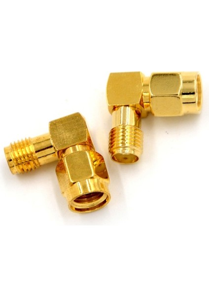 2pce Adaptör Rp.sma Erkek Jak - Sma Dişi Jak Konnektörü Dik Açı (Yurt Dışından) fırsatları