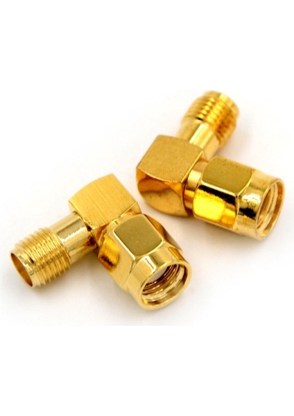 2pce Adaptör Rp.sma Erkek Jak - Sma Dişi Jak Konnektörü Dik Açı (Yurt Dışından) indirimleri