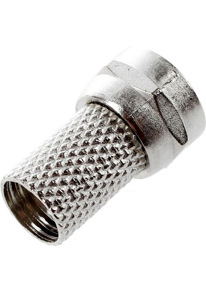 Twist-On Rg6 Rg-6 F Tv Konektörü Sıkma Yok 10'lu Paket (Yurt Dışından)