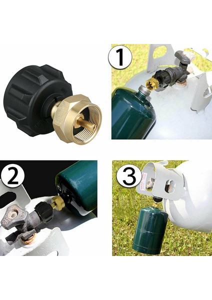 Propan Dolum Adaptörü Lp Gaz 1 Lb Silindir Tank Bağlayıcı Şişeler Isıtıcı Kapağı (Yurt Dışından) indirimleri