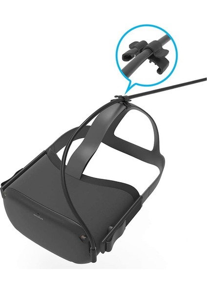 Oculus Quest Link Sanal Gerçeklik Kulaklığı Için 2 Adet Veri Kablosu Düzenleyici Tel Klipler Kordon Tutucu (Yurt Dışından)