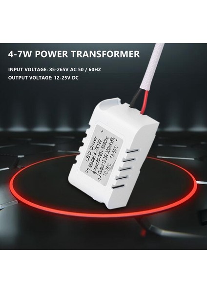 Oypfxmı 2 x Trafo Trafosu 4-7 W LED Ampuller Için (Yurt Dışından)