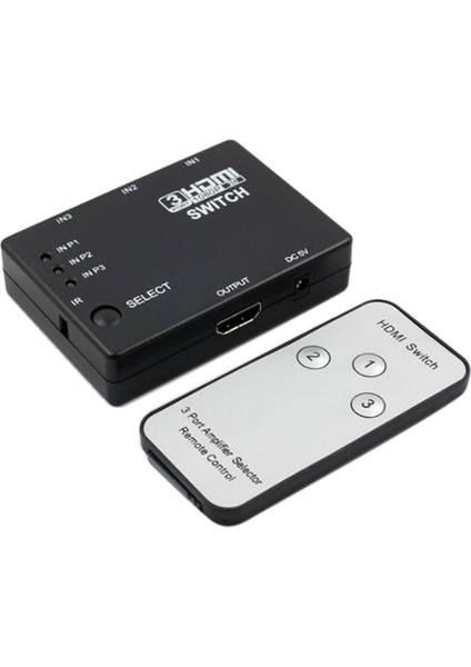 Veya 5 Bağlantı Noktalı HDMI Ayırıcı Anahtar Seçici Switcher Hub+Uzaktan 1080P Hdtv Pc Için (Yurt Dışından) fiyatları