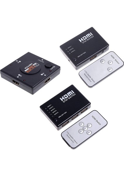 Veya 5 Bağlantı Noktalı HDMI Ayırıcı Anahtar Seçici Switcher Hub+Uzaktan 1080P Hdtv Pc Için (Yurt Dışından) fırsatları