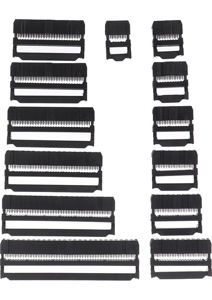 【ayak Koltuk】 10 Adet 6/8/10/12/14-50PIN Idc Soket Fiş Şerit Kablo Konektörü 2.54MM Pitch (Yurt Dışından)
