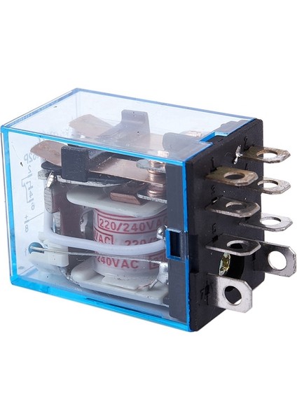 Adet 220V Ac C Dpdt Röle 8 Pin W PTF08A Soket ve 10 Adet Mini Limit Anahtarı Makaralı Kol Kolu (Yurt Dışından)