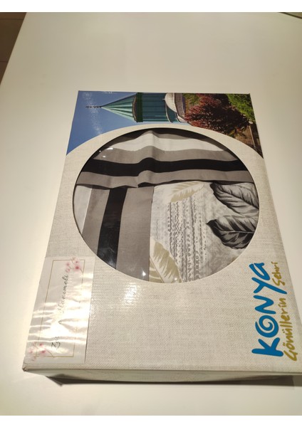 %100 Pamuk Lastikli Çarşaf Spor Model Nevresim Takımı - Tek Kişilik