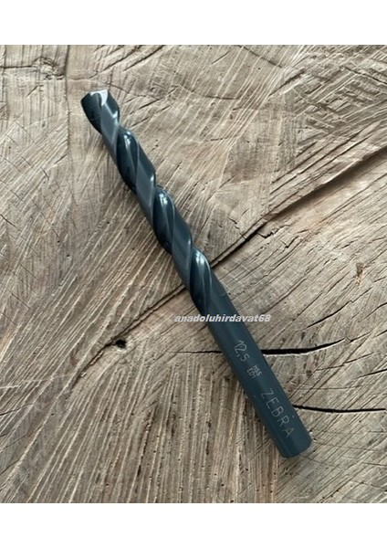 Wrth Hss Cobalt 12,5mm Metal Çelik Delme Ucu Ahşap Krom Delme Ucu Hss Metal