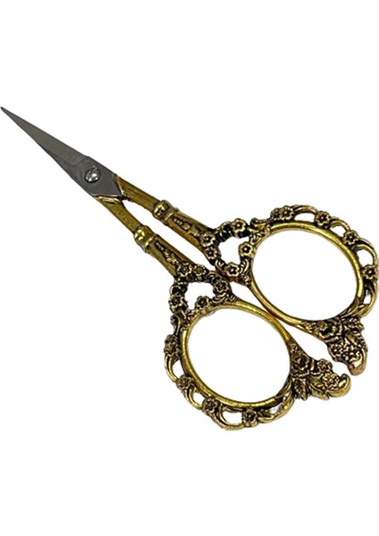 Oymalı Desenli Dikiş Nakış Açılış Kurdele Davet Makası Mk-1dksm-07