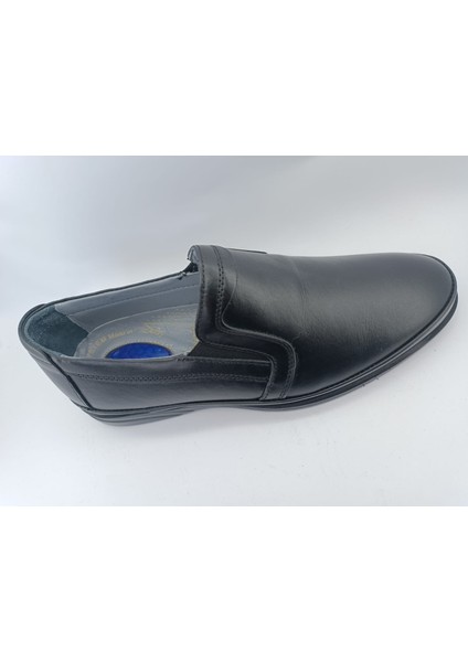 Siyah Deri Ortopedik Erkek Ayakkabı fiyatları