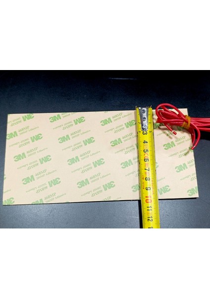 Esnek Silikon Açık Büfe 20X10CM Yapışkanlı Termikli Isıtıcı Rezistans 200W R1083 fırsatları