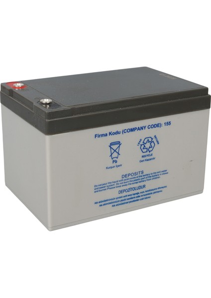 YH-1214 12 Volt 14 Amper Elektrikli Bisiklet Aküsü 150X95X98 mm Yeni Tarihli Taze Akü