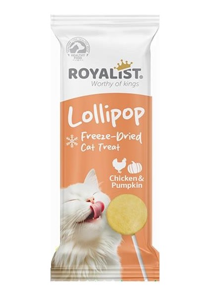 Lollipop Tavuklu ve Bal Kabaklı Kedi Ödülü 1,4gr