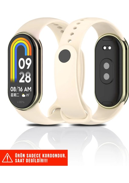 Xiaomi Mi Band 8 / 9 / 10 Uyumlu Klasik Kordon Silikon Strap Kayış modelleri