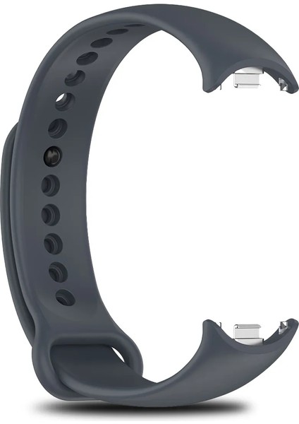 Xiaomi Mi Band 8 / 9 / 10 Uyumlu Klasik Kordon Silikon Strap Kayış