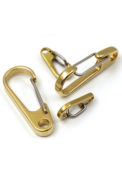 3 Adet Tarzı 26 mm Metal D Şekilli Küçük Anahtarlık Karabina Çelik Karabina Klipsi Snap Kanca (Yurt Dışından) fiyatları