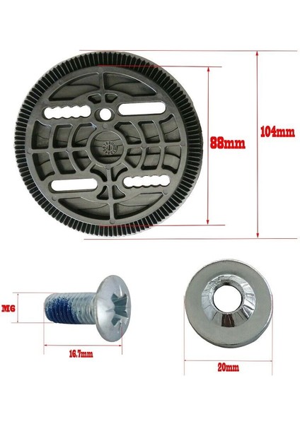 104MM Plaka Seti Karda Kayak Bağlantı Disk Montaj Plakaları Strap-In Snowboard Kayak Kayak Dia (Yurt Dışından)