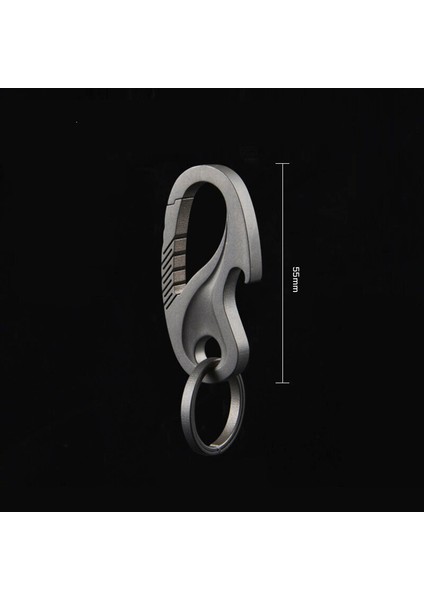 Yüzük Titanium Anahtarlık Edc Ti At Nalı Anahtarlık Karabina Şişe Açacağı (Yurt Dışından)