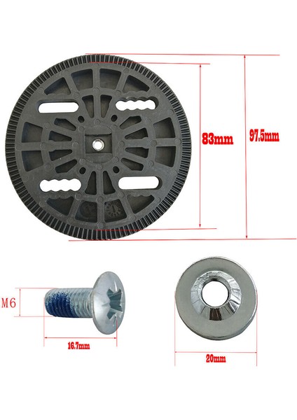 Plaka Seti Karda Kayak Bağlantı Disk Montaj Plakaları Strap-In Snowboard Kayak Kayak Dia (Yurt Dışından)