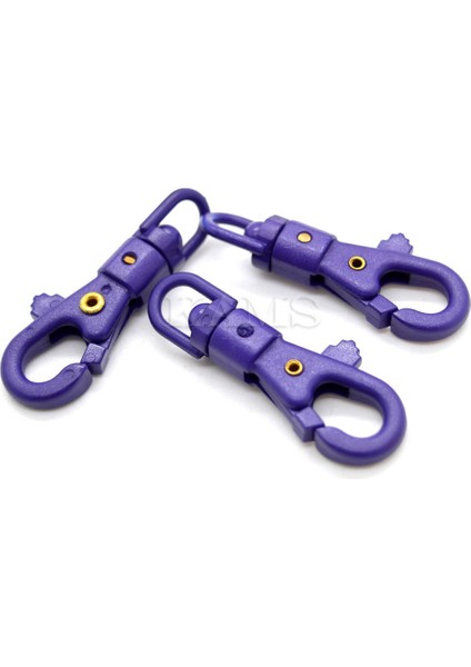 No.96 Stili Kahverengi Renkli Plastik Döner Kanca, Örgü Paraşüt Kordon Askı Için (Yurt Dışından) fırsatları