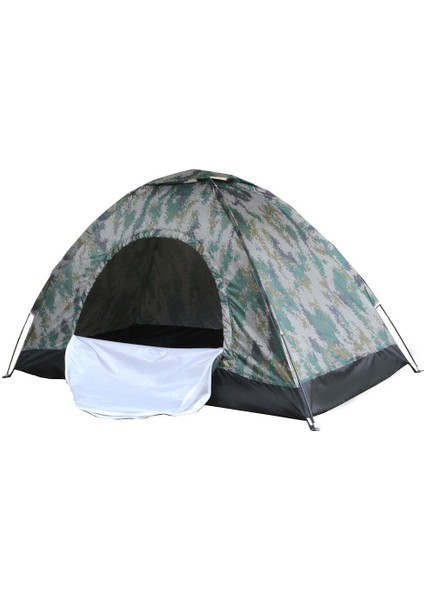 4 Kişi Su Geçirmez Açık Kamp 4 Mevsim Katlanır Çadır Kamuflaj Yürüyüş (Yurt Dışından) modelleri