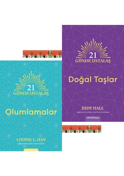21 Günde Ustalaş – Doğal Taşlar, Olumlamalar(2kitap