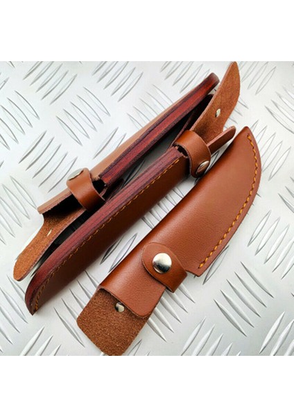 M Beden 1x Sığır Derisi Düz Bıçak Kılıfı Kılıf Kapak Sabit Bıçak Taşınabilir Için (Yurt Dışından) modelleri
