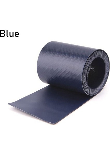 Mavi Şişme Botlar Kayak Dinghy Özel Tamir Yaması Kiti Yapıştırılmış Pvc Yama 50* (Yurt Dışından)