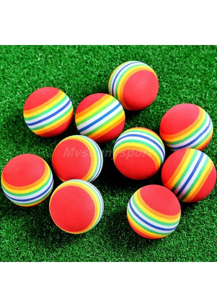 20 Adet Golf Eğitim Topları Gökkuşağı Sevimli Küçük Pratik Eva Golf Yumuşak Toplar 38MM (Yurt Dışından) fırsatları