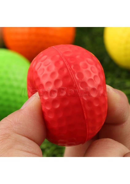 Turuncu Yumuşak Esnek Pu Köpük Profesyonel Golf Topu Eğitim Antrenman Topları (Yurt Dışından) fırsatları
