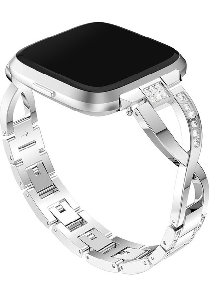 Versa 2 Şeffaf Koruyucu Fitbit Versa 2 1lite Taşlı Metal Paslanmaz Çelik Bileklik Saat Bandı (Yurt Dışından) modelleri