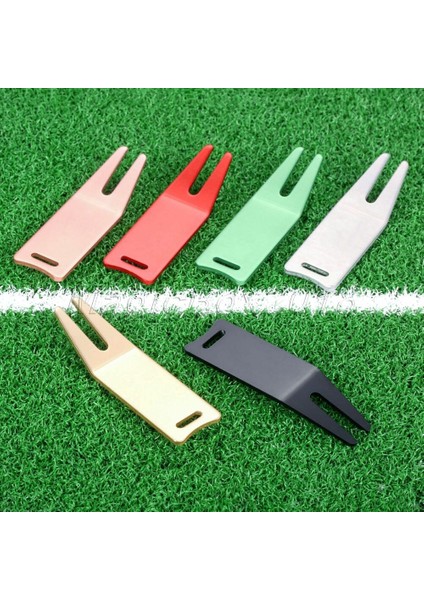 Siyah Golf Yeşil Çukur Onarım Aracı Top Puan Işaretleyici Putting Çatal Pitch Temizleyici Aracı (Yurt Dışından) fiyatları