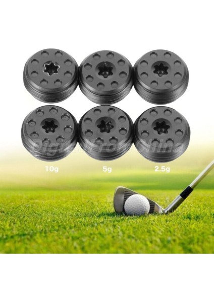 10G Pxg Serisi Yedek 2.5g 5g 10G Golf Ağırlık Vida Aksesuarları Spor Malzemeleri (Yurt Dışından) fırsatları