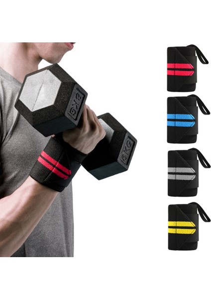 Gri Spor Vücut Geliştirme El Destek Bandajı Ağırlık Kaldırma Barı Kayışı Bandaj Sarma (Yurt Dışından) fiyatları